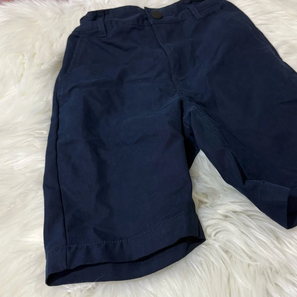 Old Navy Boys Size 10 Slim Flat Front Quick Dry Shorts in Navy